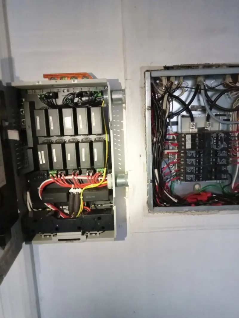 Electrical panel upgrade completed for Indoor Lighting Installation in Roselle